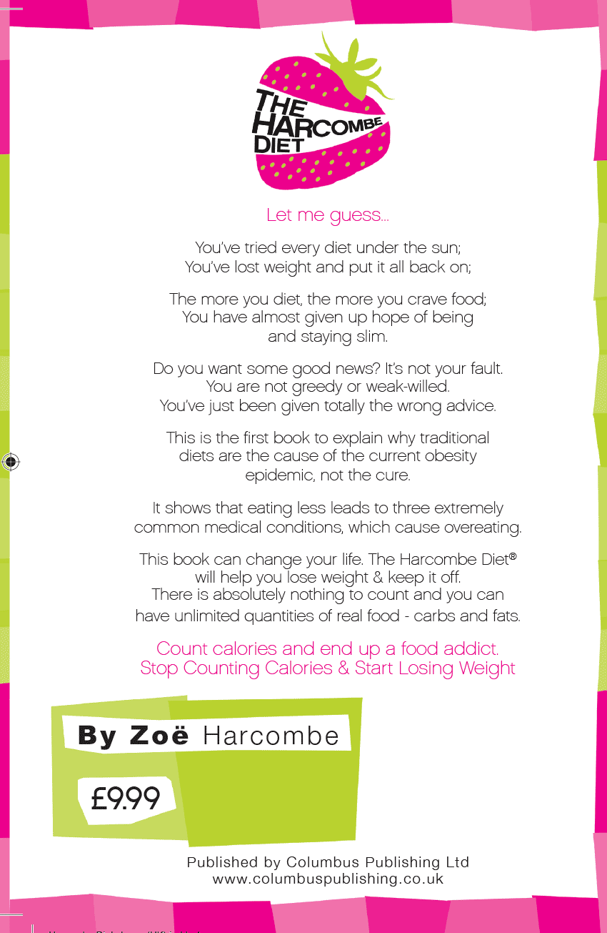 The Harcombe Diet By Zoe Harcombe Official Site The Books